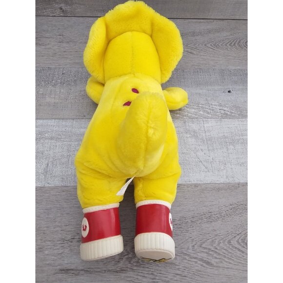 Vintage Barney Friend BJ Plush Dinosaur With Sneakers Stuffed Animal Toy - Picture 7 of 9